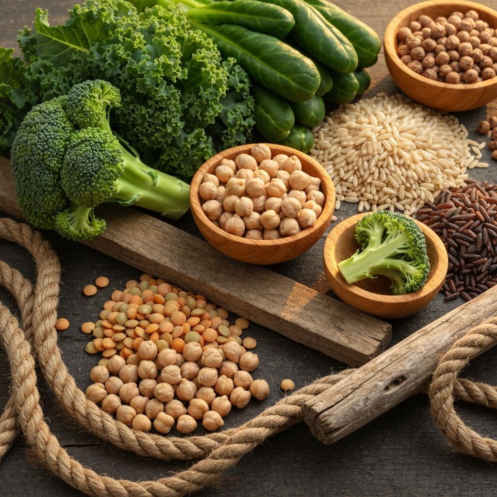 Variety of nutrient-dense whole foods